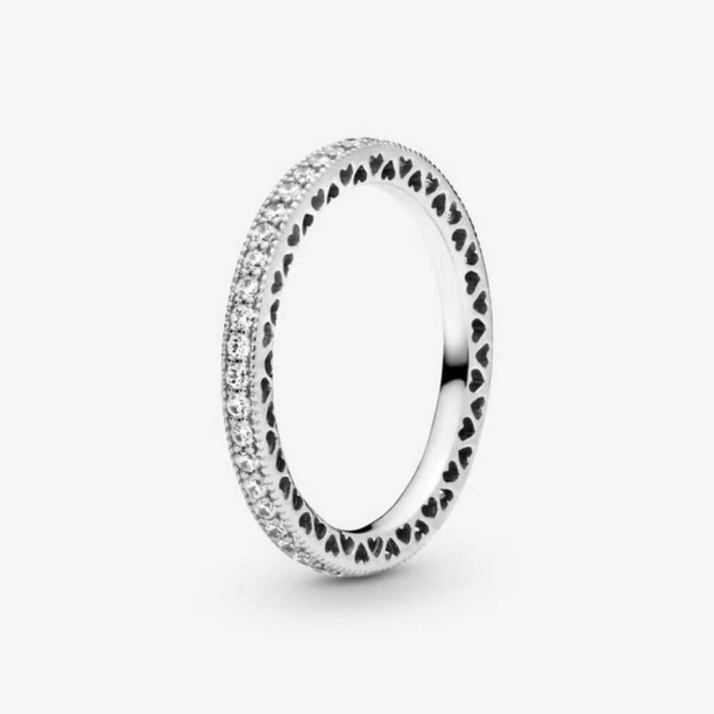 PANDORA Sparkle & Hearts Ring